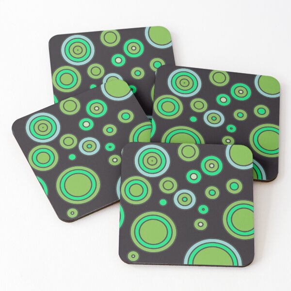Item preview, Colorful circles, geometric and energetic pattern/ vivid colors and contrasts.10 designed and sold by My-fake-places.