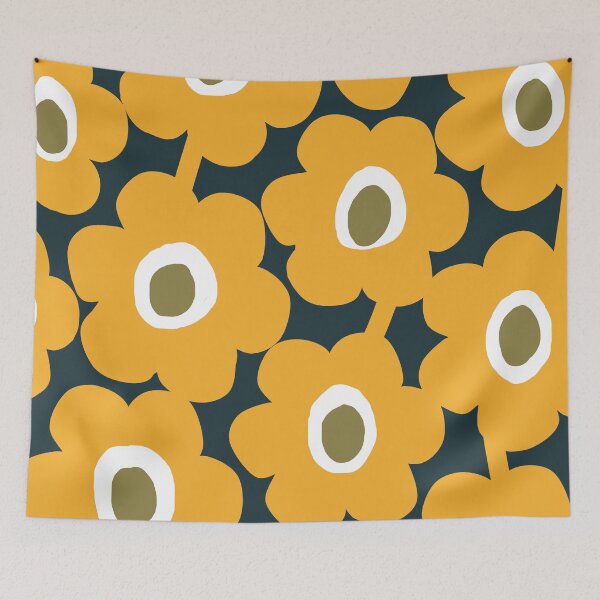 Item preview, Iconic Modern Scandinavian Autumnal Flowers designed and sold by Deutschic.