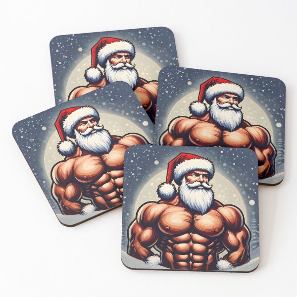 Item preview, Modern Sexy Santa Claus designed and sold by ArtFactoryAI.