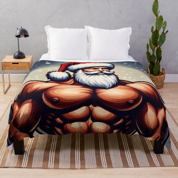 Item preview, Modern Sexy Santa Claus designed and sold by ArtFactoryAI.