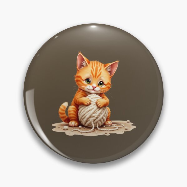 Item preview, cat with yarn designed and sold by jkrphoto.