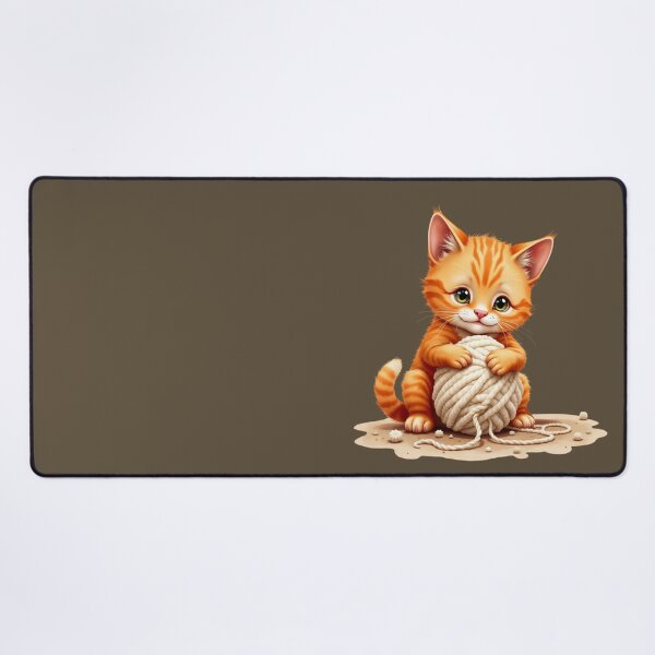 Item preview, cat with yarn designed and sold by jkrphoto.