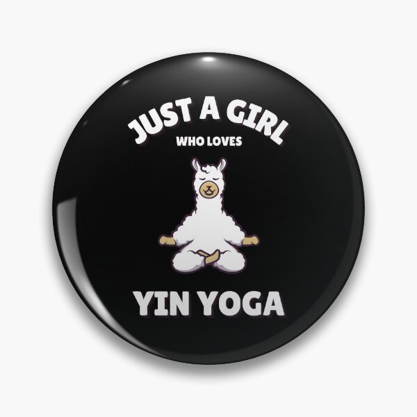 Item preview, Just a Girl Who Loves Yin Yoga designed and sold by XanderWitch Creative.