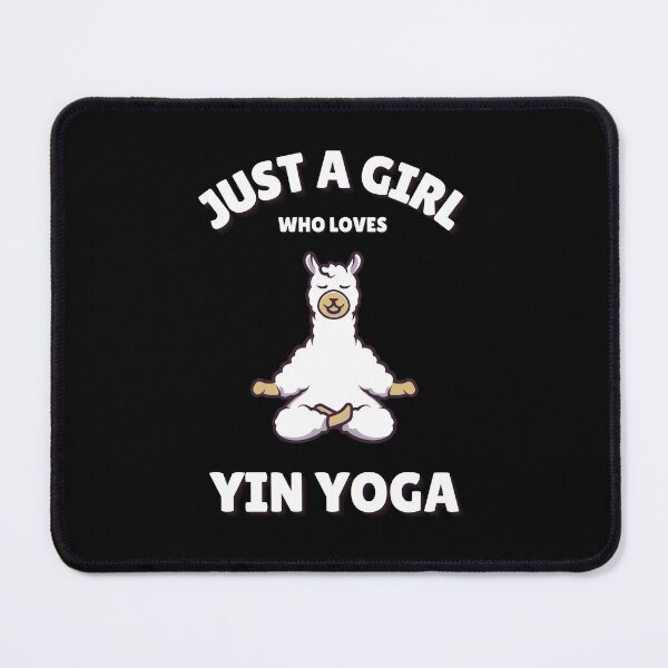Item preview, Just a Girl Who Loves Yin Yoga designed and sold by XanderWitch Creative.