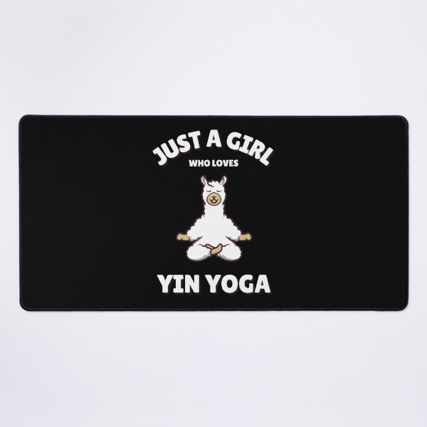 Item preview, Just a Girl Who Loves Yin Yoga designed and sold by XanderWitch Creative.