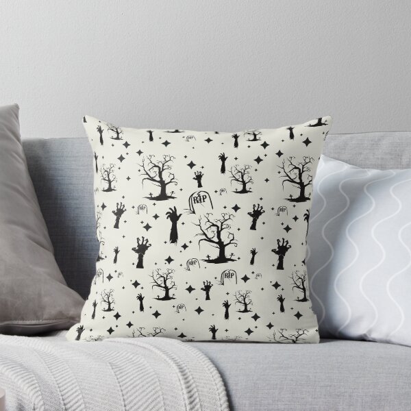 Item preview, Zombie Graveyard Black on white designed and sold by Kimber Nova.