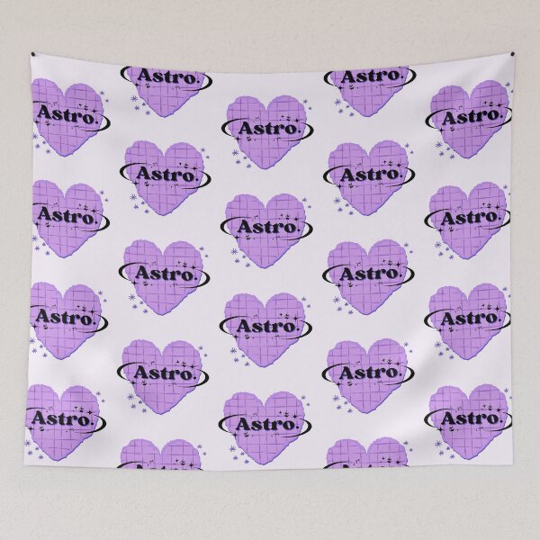 Item preview, ASTRO K-Pop Group Purple Heart Scrapbook Design designed and sold by AJUNICE STUDIO.