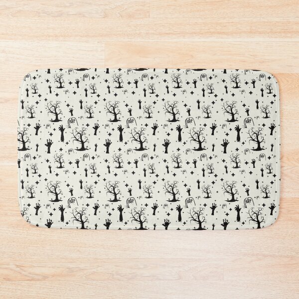 Item preview, Zombie Graveyard Black on white designed and sold by Kimber Nova.