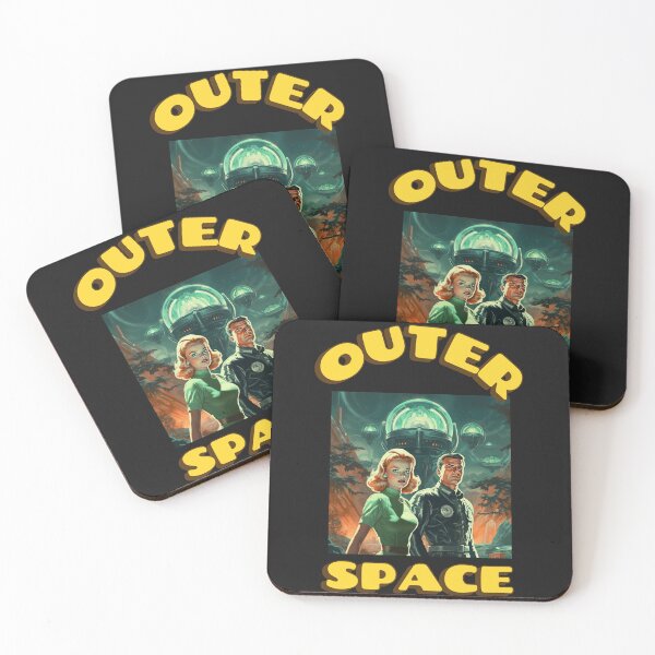 Item preview, Outer Space, SciFi, Mars, Vintage, 50's, Astronaut, designed and sold by tshirtart2024.