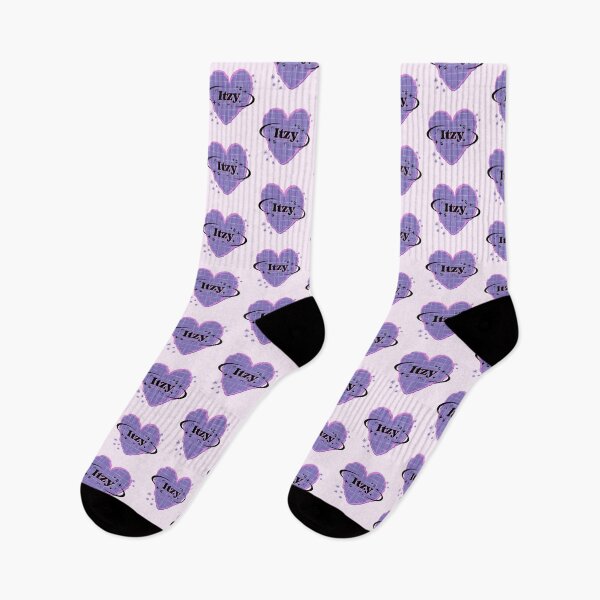 Item preview, ITZY K-Pop Group Heart Scrapbook Design with Purple Theme designed and sold by AJUNICE STUDIO.