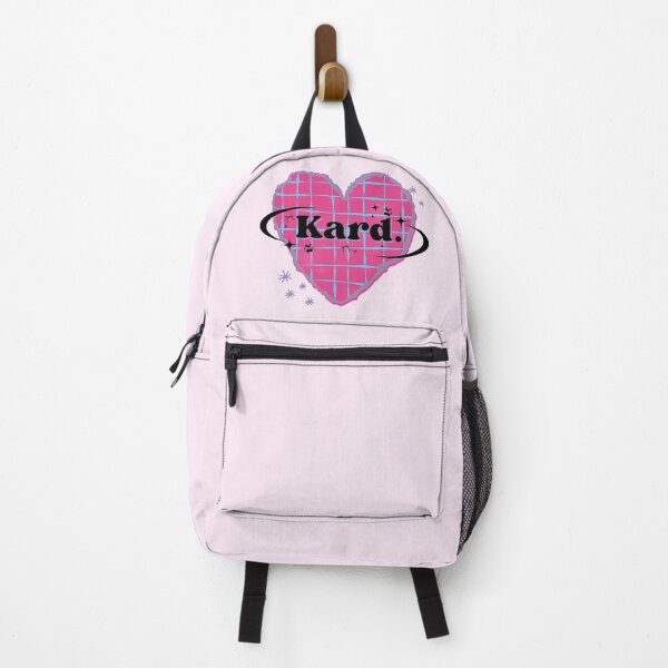 Item preview, KARD K-pop Group Heart Scrapbook Design Pink And Blue designed and sold by AJUNICE STUDIO.