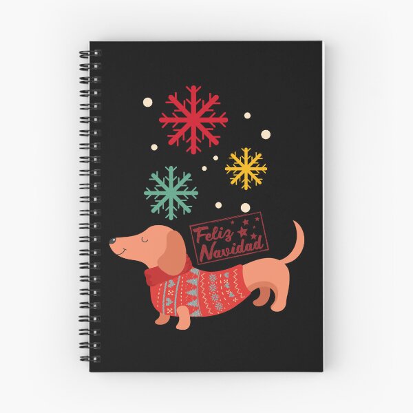 Aperçu de l'œuvre Joyeux Noël avec un teckel : un charmant cadeau de Noël créée et vendue par GusiaTreasures.
