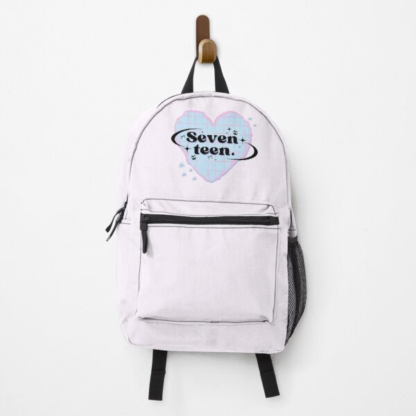 Item preview, SEVENTEEN K-Pop Group Heart Scrapbook Design in Blue and Pink Pastels designed and sold by AJUNICE STUDIO.