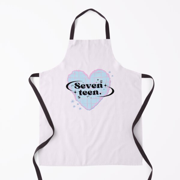 Item preview, SEVENTEEN K-Pop Group Heart Scrapbook Design in Blue and Pink Pastels designed and sold by AJUNICE STUDIO.