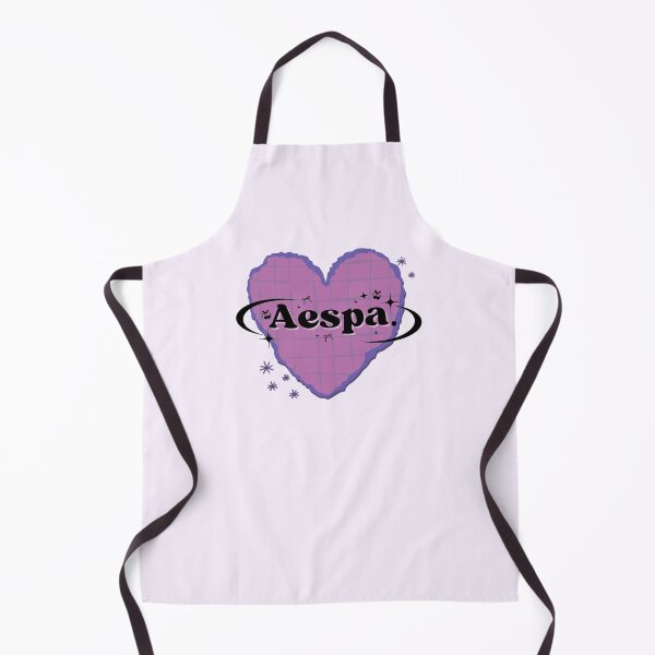 Item preview, AESPA K-Pop Group Heart Scrapbook Design designed and sold by AJUNICE STUDIO.