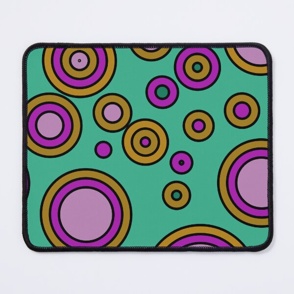 Item preview, Colorful circles, geometric and energetic pattern/ vivid colors and contrasts.12 designed and sold by My-fake-places.