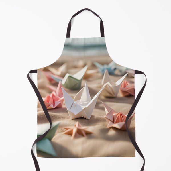 Item preview, Origami Art - Glistening Jewels: A Tapestry of Seashells Adorning the Coastal Sands designed and sold by ArtfulFolds.