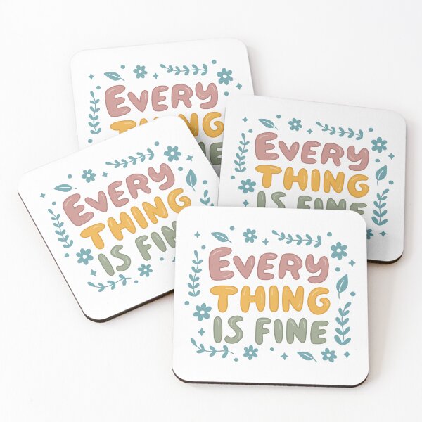 Item preview, Everything is Fine designed and sold by katienielandart.