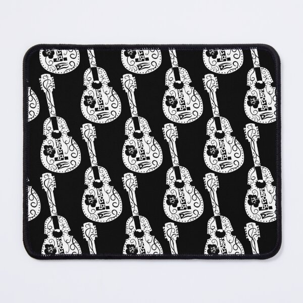 Item preview, Puerto Rican Cuatro Guitar Coqui Taino Boricua Flag Lelolai Hibiscus White designed and sold by byDarling.