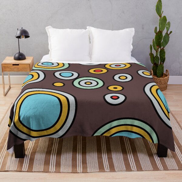 Item preview, Colorful circles, geometric and energetic pattern/ vivid colors and contrasts.14 designed and sold by My-fake-places.