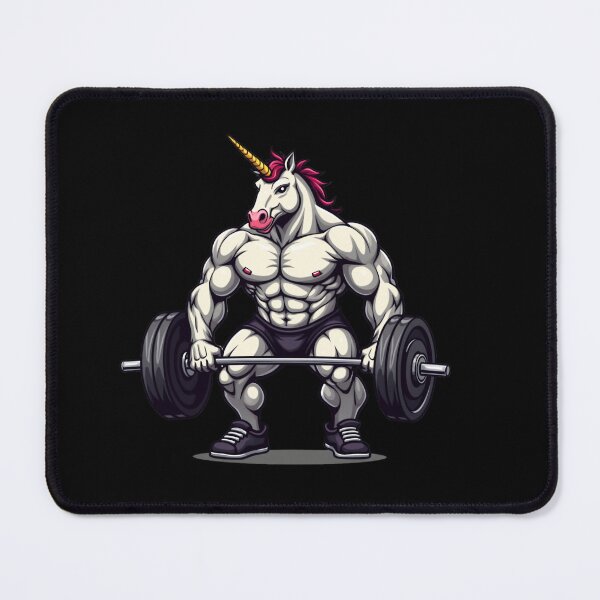 Item preview, muscular unicorn designed and sold by jkrphoto.