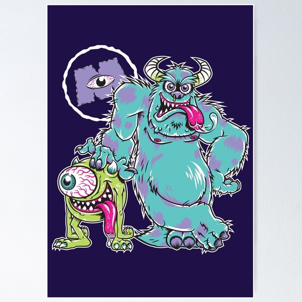 Item preview, Lowbrow Monsters - Retro Punk Garage  designed and sold by Nemons.