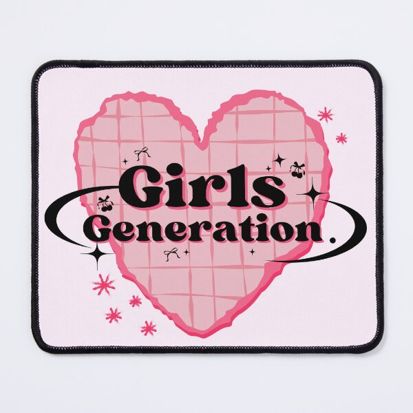 Item preview, Girls' Generation K-pop Group Heart Scrapbook Design in Pink designed and sold by AJUNICE STUDIO.