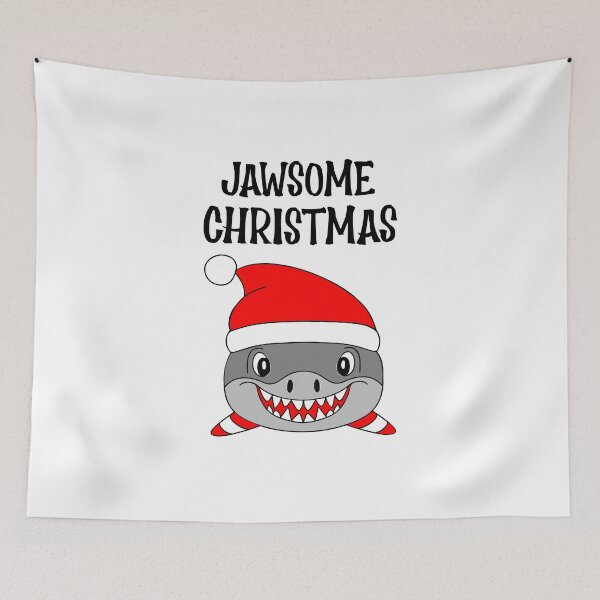 Item preview, Jawsome Shark Christmas designed and sold by Sartoris Art.