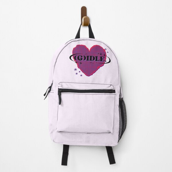 Item preview, G)I-DLE K-pop Group Pink Heart Scrapbook Design designed and sold by AJUNICE STUDIO.