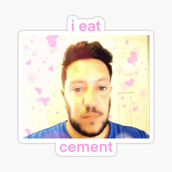 Item preview, Sal Vulcano eats Cement  designed and sold by STAYOKBRAND.