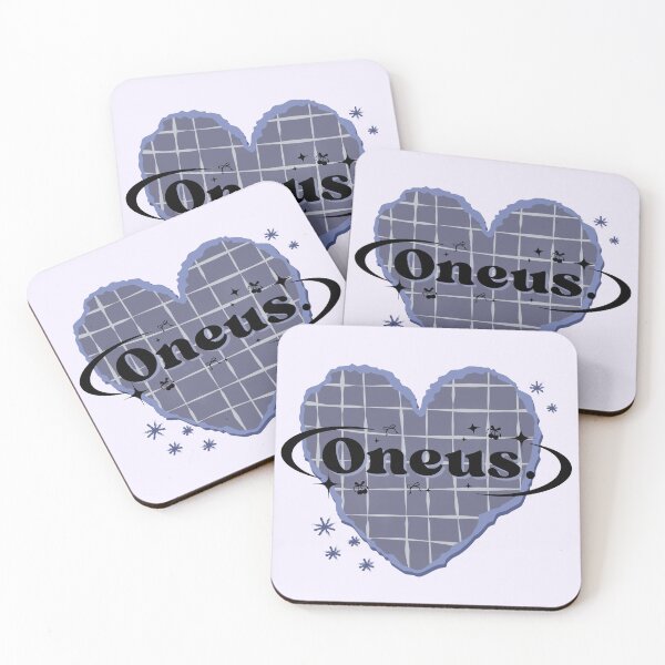 Item preview, ONEUS K-pop Group Blue Midnight Heart Scrapbook Design designed and sold by AJUNICE STUDIO.