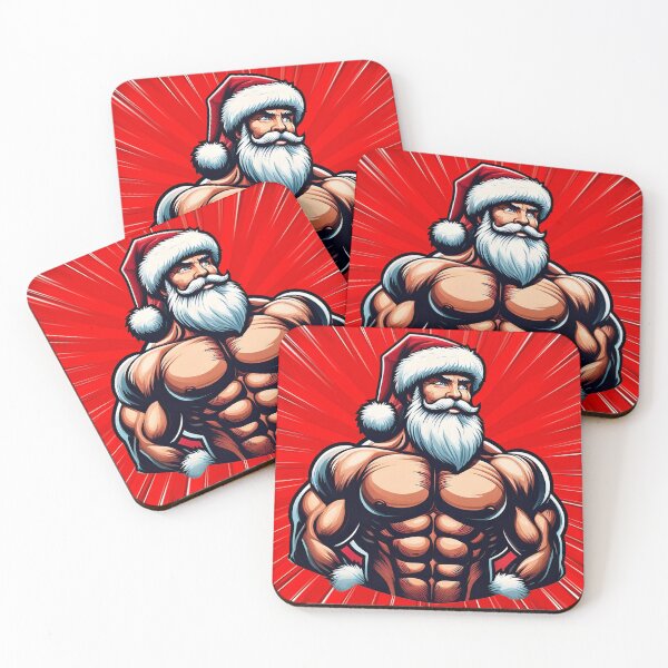 Item preview, Modern Sexy Santa Claus designed and sold by ArtFactoryAI.