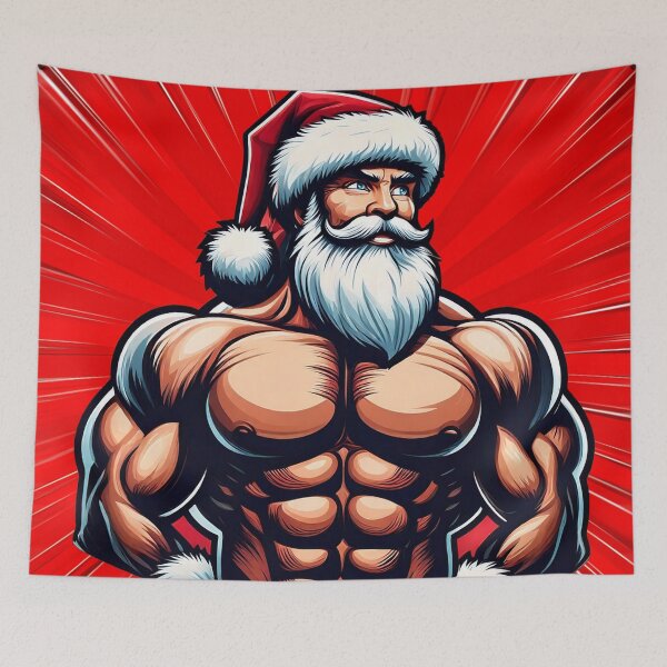 Item preview, Modern Sexy Santa Claus designed and sold by ArtFactoryAI.