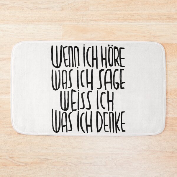 Item preview, When I hear what I say I know what I think, saying designed and sold by badlydrawnbabe.