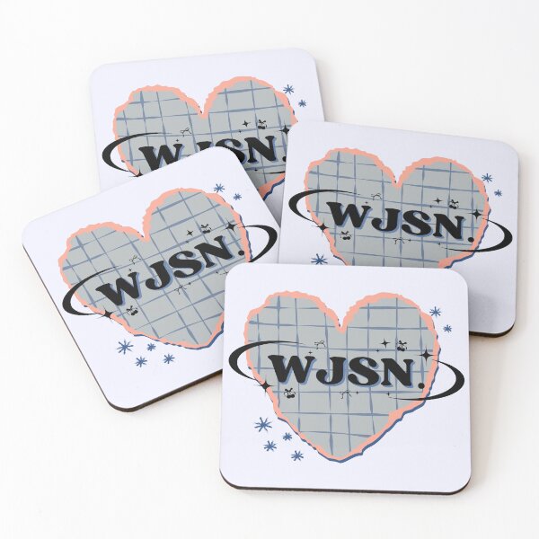 Item preview, WJSN K-Pop Group Heart Scrapbook Design designed and sold by AJUNICE STUDIO.