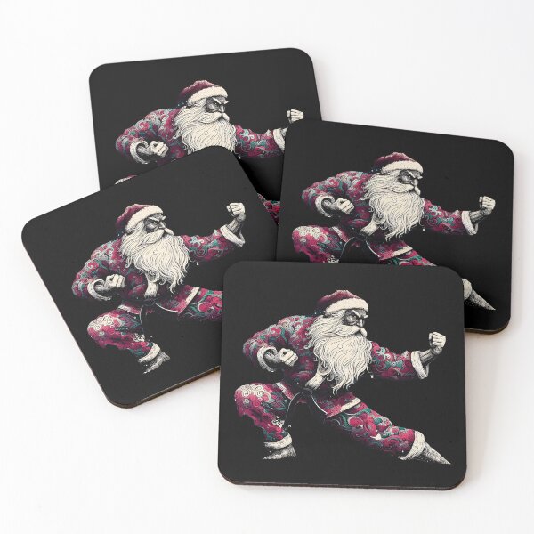 Item preview, Ninja Santa is Coming To Town designed and sold by FunnyBums.
