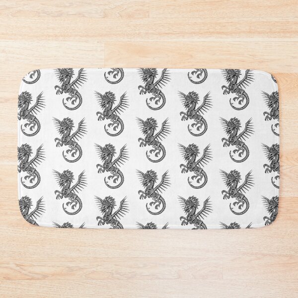 Item preview, Dragon Alebrije BW designed and sold by psydrian.