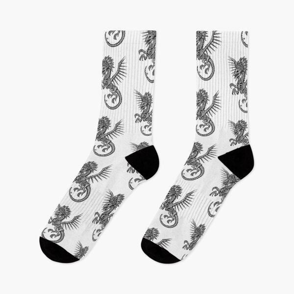Item preview, Dragon Alebrije BW designed and sold by psydrian.