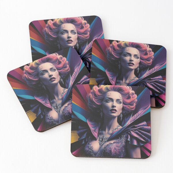Item preview, Queen of color and glamour designed and sold by PixelAndBrush.