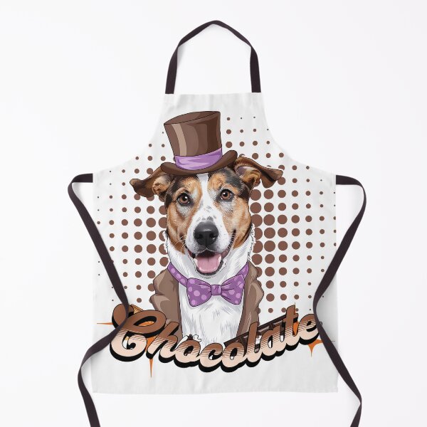 Item preview, Chocolate Factory Whimsical Dog Delight designed and sold by fa2pinho.