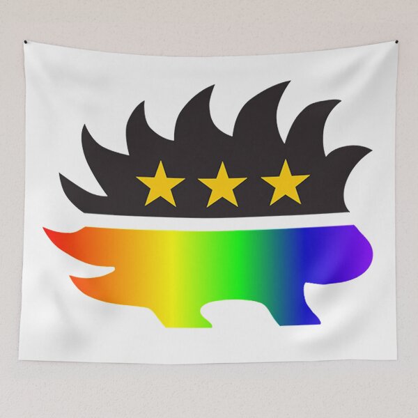 Aperçu de l'œuvre Porcupine Libertaire Lgbt créée et vendue par joshuanaaa.