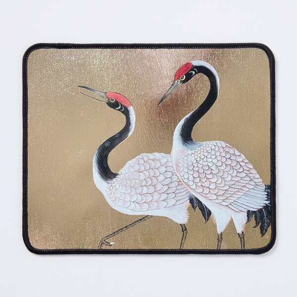 Item preview, Red Crowned Cranes Japanese Art Chinese art designed and sold by SyncopeMars.