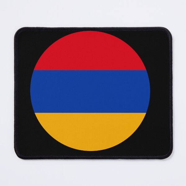 Item preview, Armenia Flag Round designed and sold by MoonElite.