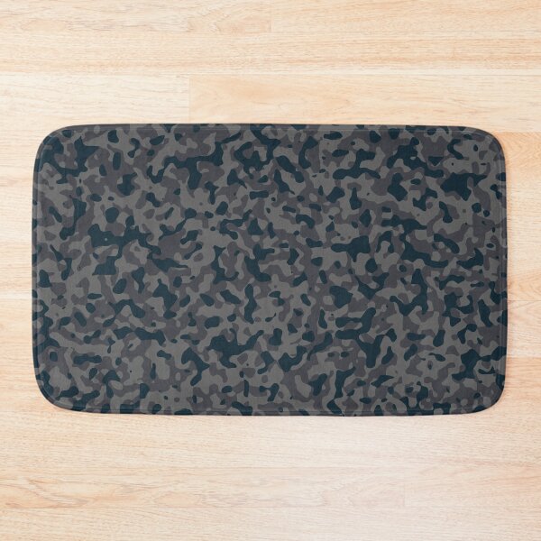 Item preview, Dark Blue Camouflage in Charcoal Gray and Medium Grey designed and sold by ModdiesColors.