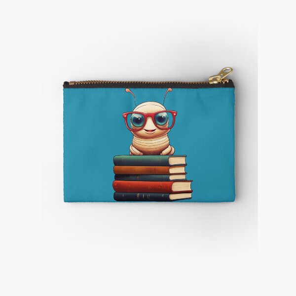Item preview, Smart Worm with Red Glasses designed and sold by NiRia Spot.