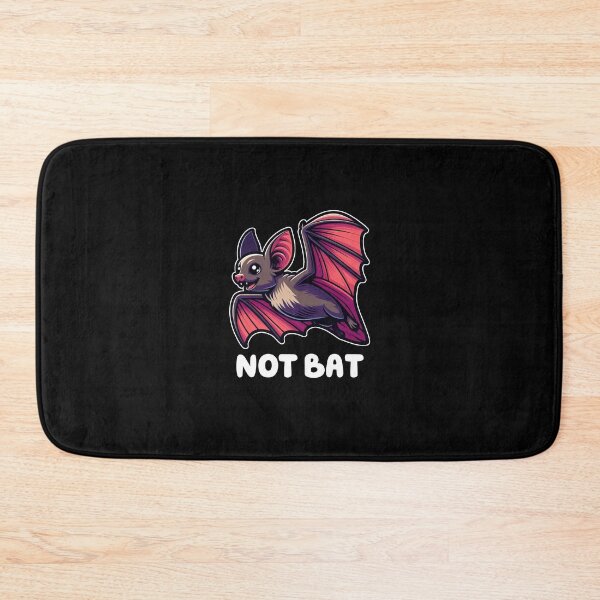 Item preview, Not Bat Funny Pun designed and sold by vaxiek.