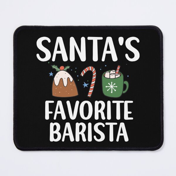 Item preview, Christmas Barista T Shirt designed and sold by SeasonXpress.