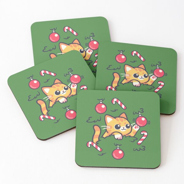 Item preview, Cat on the christmas tree designed and sold by NemiMakeit.