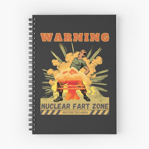 Item preview, Warning Nuclear Fart Zone! Funniest Farting  designed and sold by NikoDeeko.