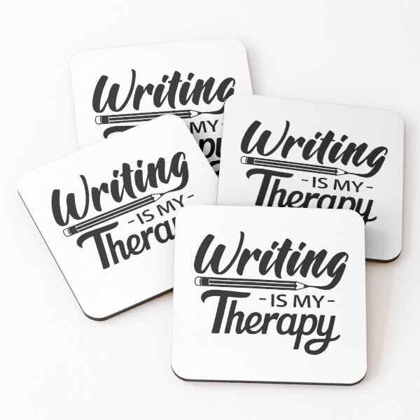 Item preview, Writing Is My Therapy  designed and sold by Shurie.